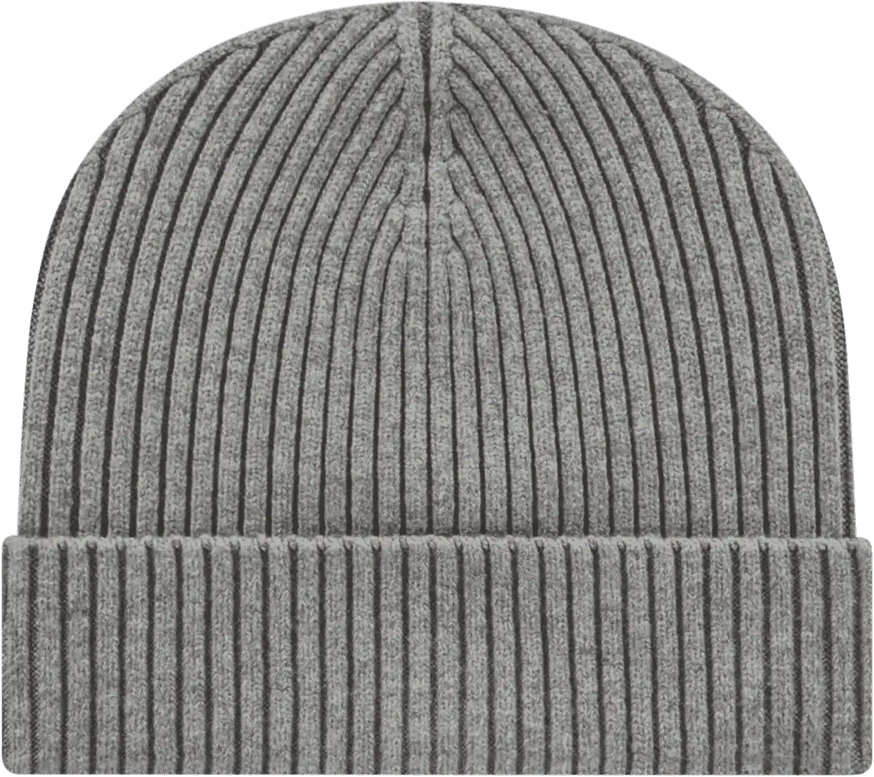 Cap America Ik8550 Premium Cuffed Knit Beanie - Heather Gray - one Size Fits Most