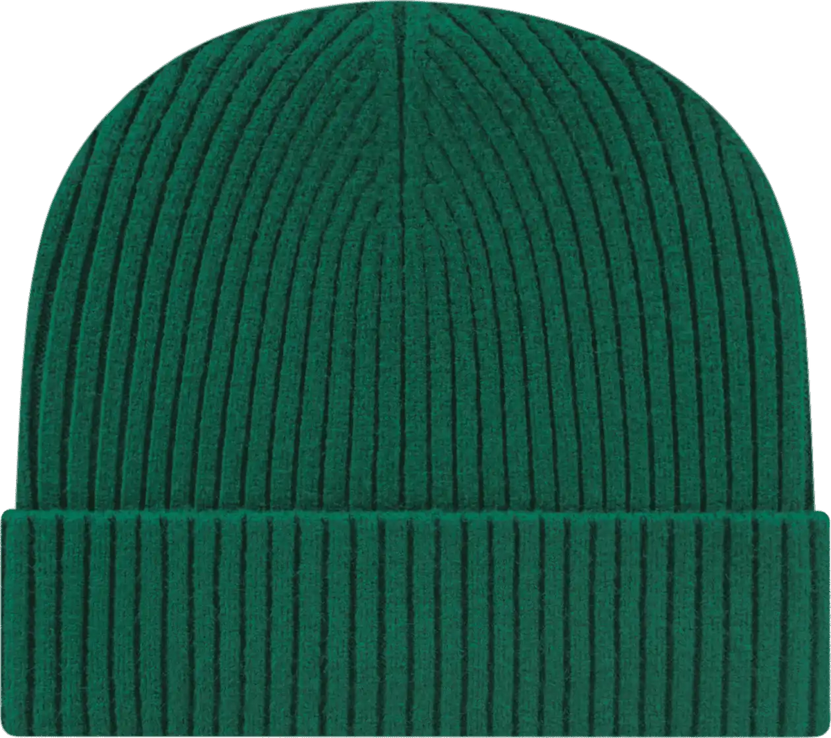 Cap America Ik8550 Premium Cuffed Knit Beanie Hunter / one Size Fits Most