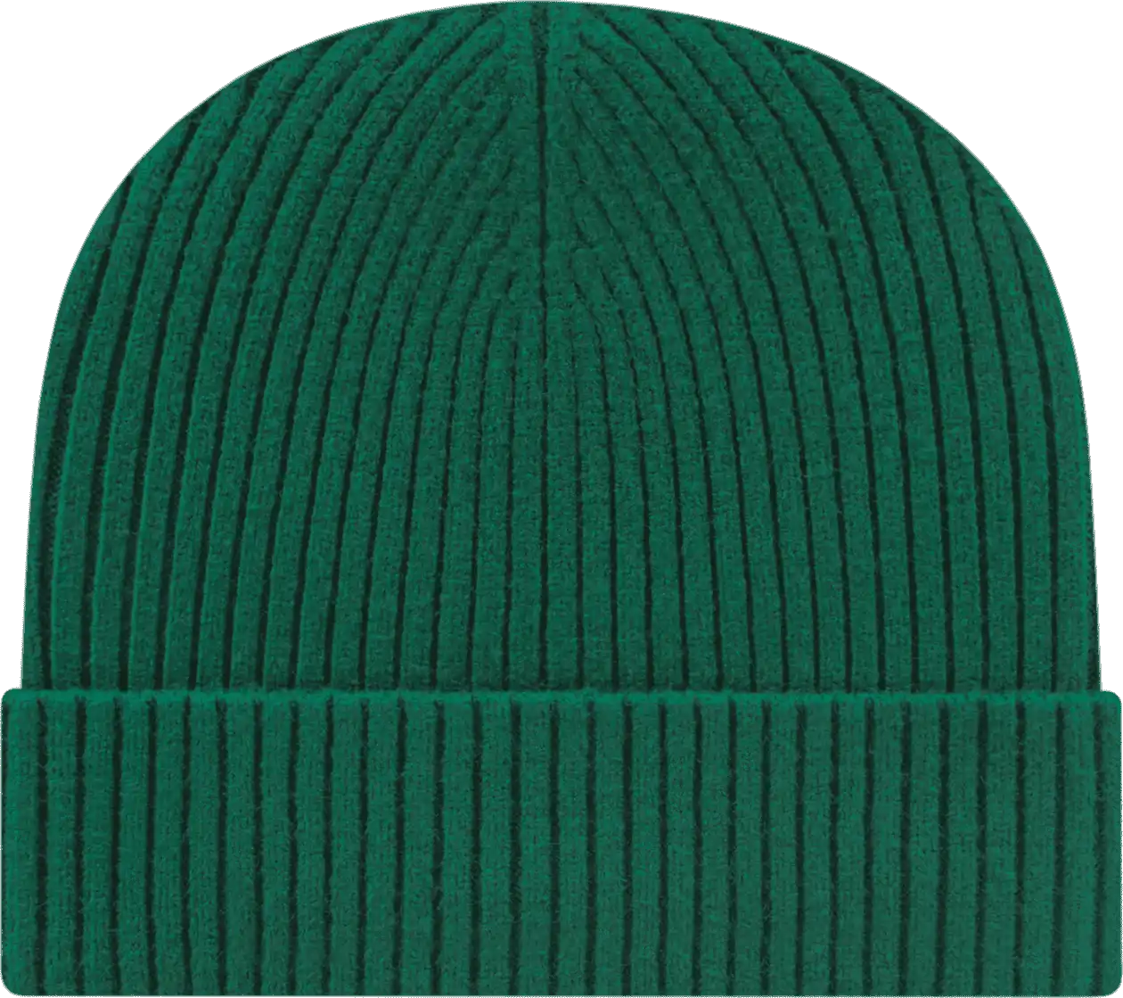 Cap America Ik8550 Premium Cuffed Knit Beanie Hunter / one Size Fits Most