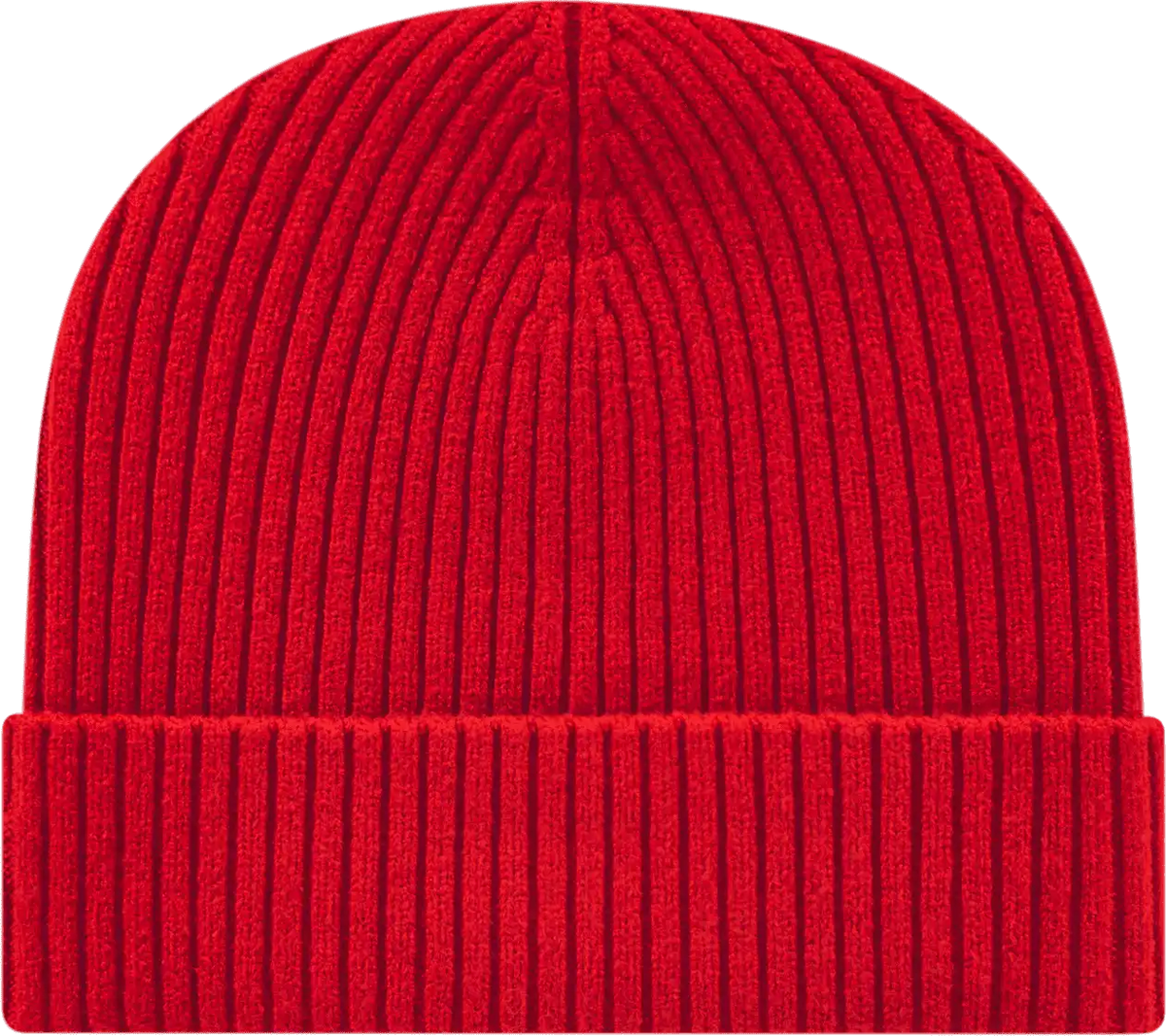Cap America Ik8550 Premium Cuffed Knit Beanie - Red - one Size Fits Most