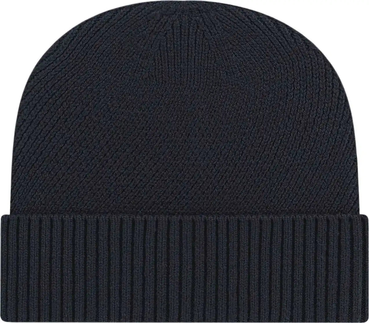Cap America Ik8557 Premium Recycled Knit with Cuff Beanie Black / one Size Fits Most
