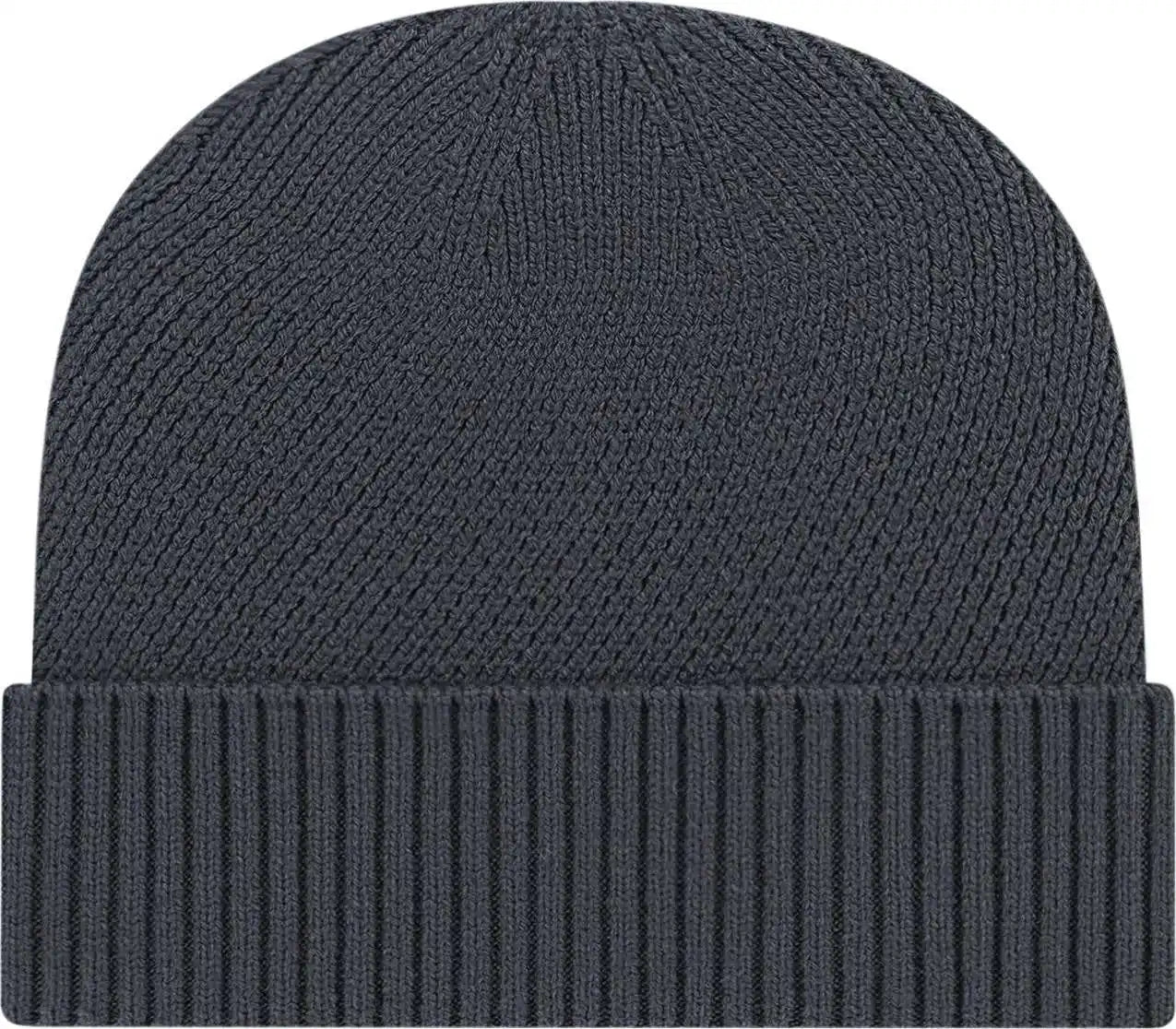 Cap America Ik8557 Premium Recycled Knit with Cuff Beanie Charcoal / one Size Fits Most