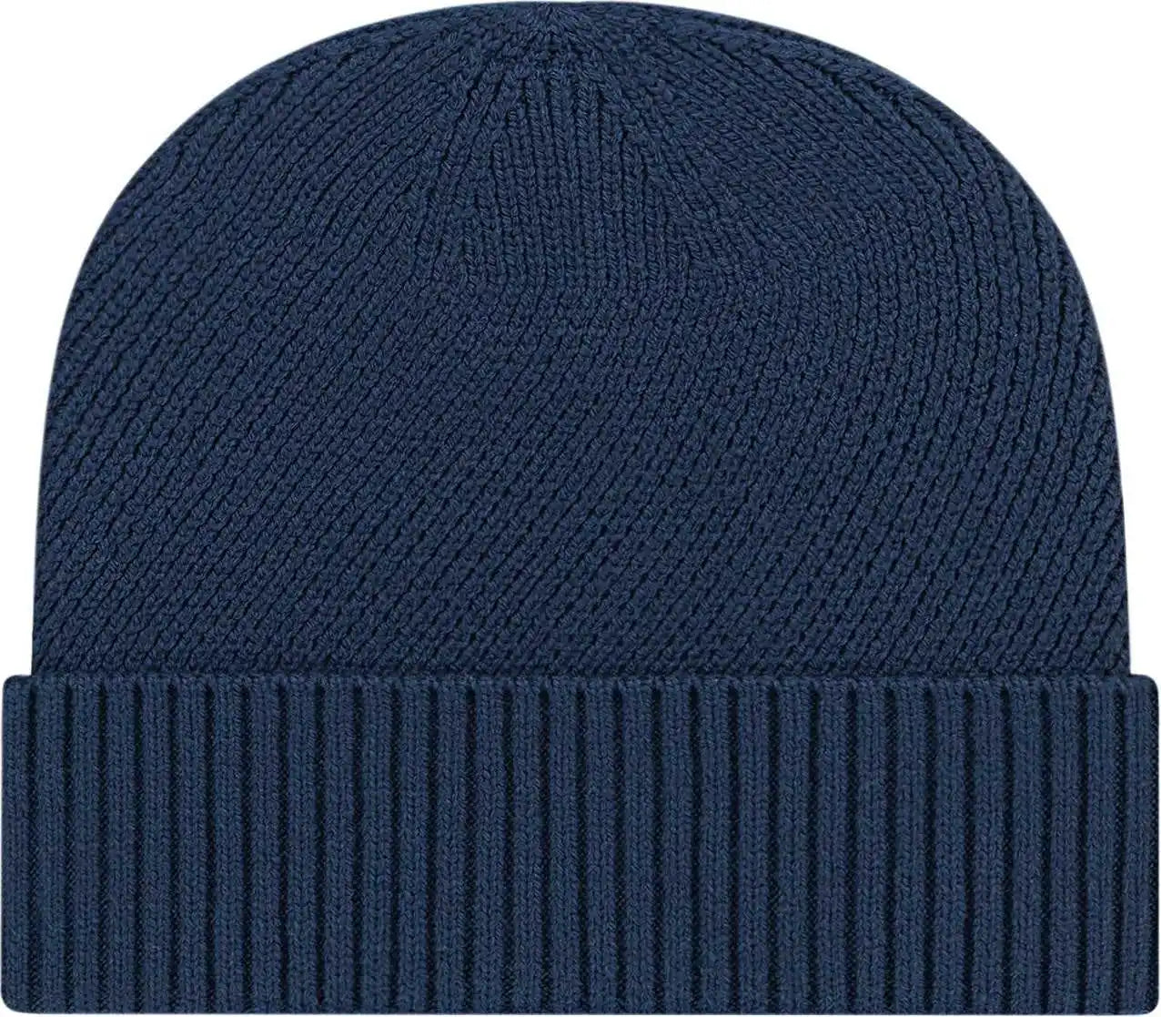 Cap America Ik8557 Premium Recycled Knit with Cuff Beanie - Light Navy - one Size Fits Most