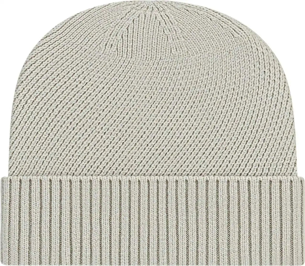 Cap America Ik8557 Premium Recycled Knit with Cuff Beanie Silver / one Size Fits Most
