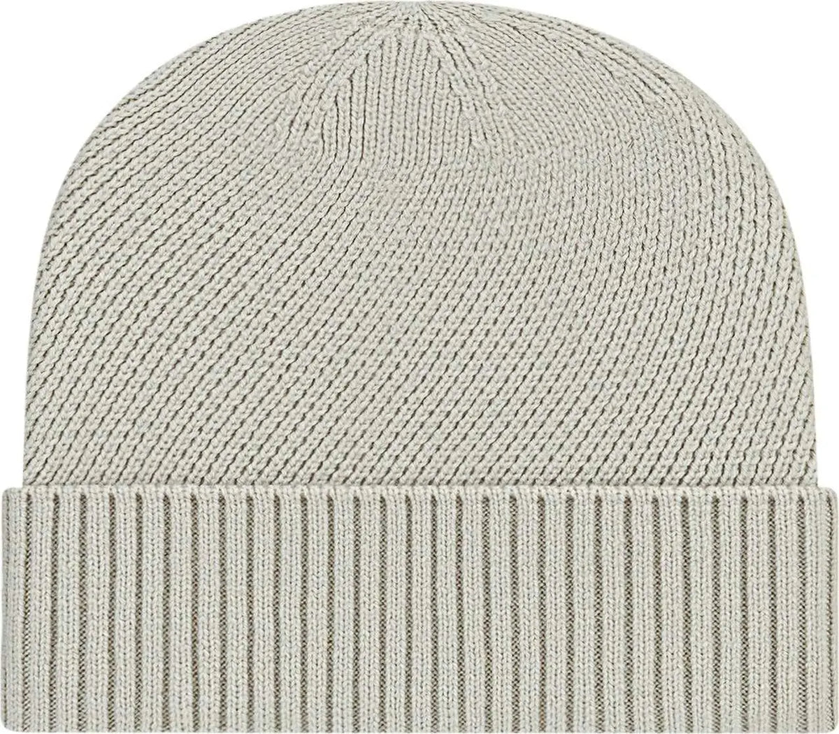 Cap America Ik8557 Premium Recycled Knit with Cuff Beanie - Silver