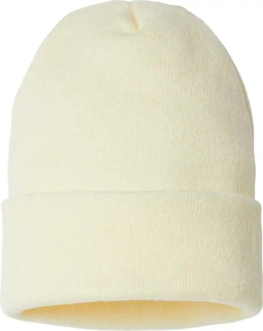 Cap America Skn24 Sustainable Knit with Cuff Ivory / one Size Fits Most