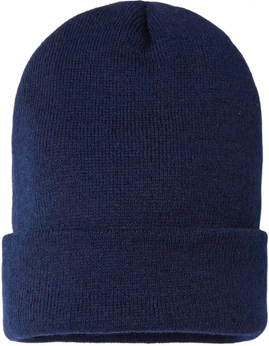 Cap America Skn24 Sustainable Knit with Cuff Navy / one Size Fits Most