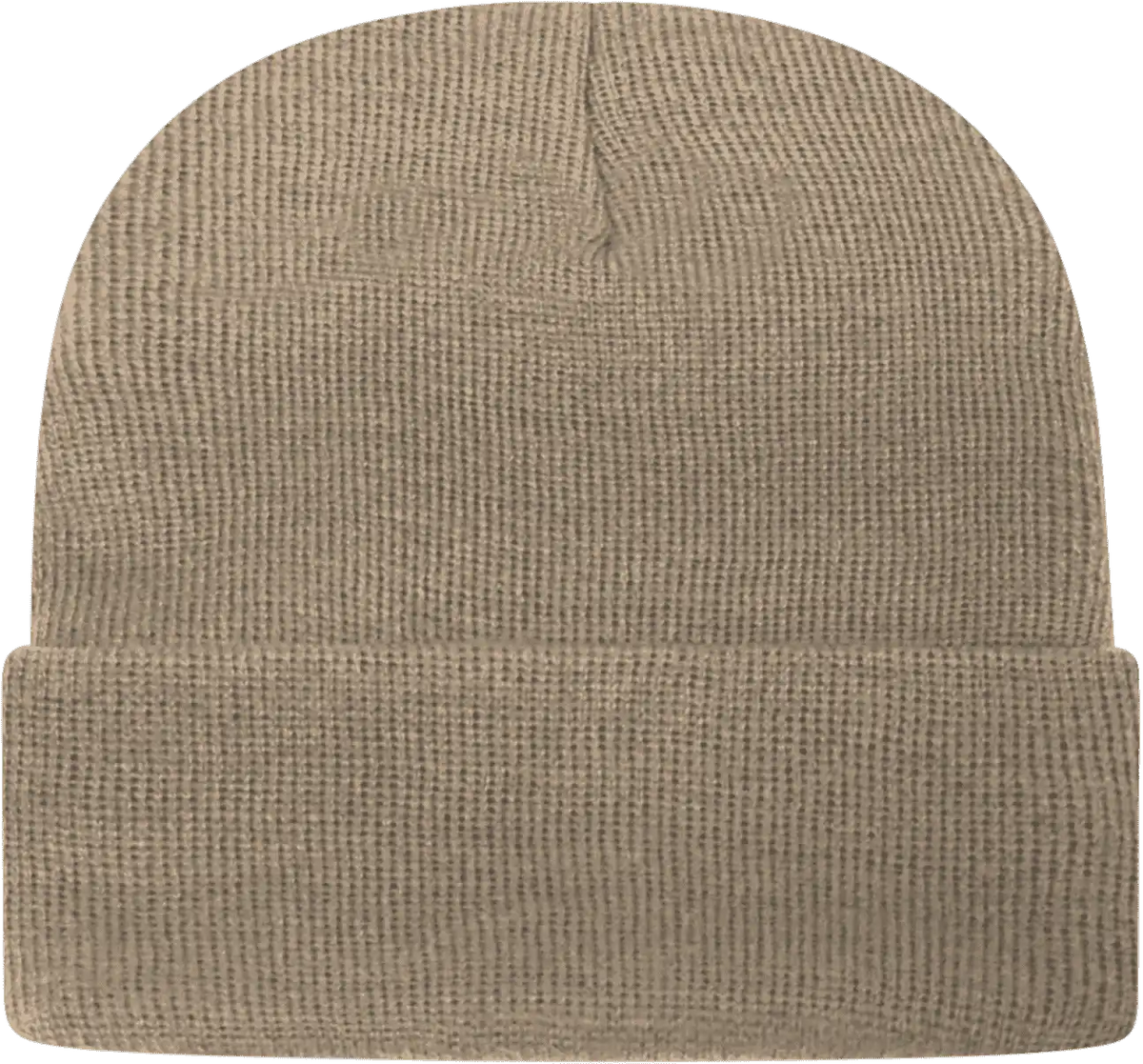 Cap America Tkn24 Usa Made Knit with Cuff Beanie Khaki / one Size Fits Most