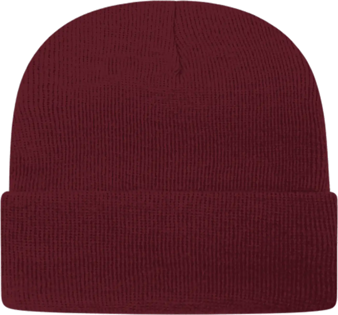 Cap America Tkn24 Usa Made Knit with Cuff Beanie Maroon / one Size Fits Most