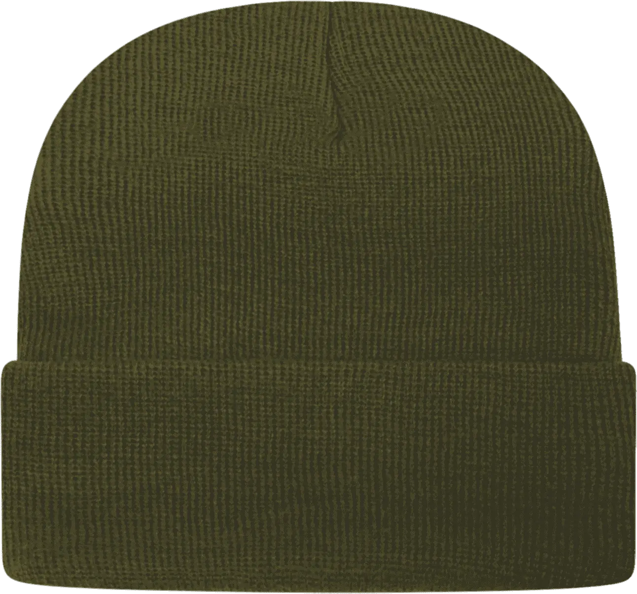 Cap America Tkn24 Usa Made Knit with Cuff Beanie - Olive