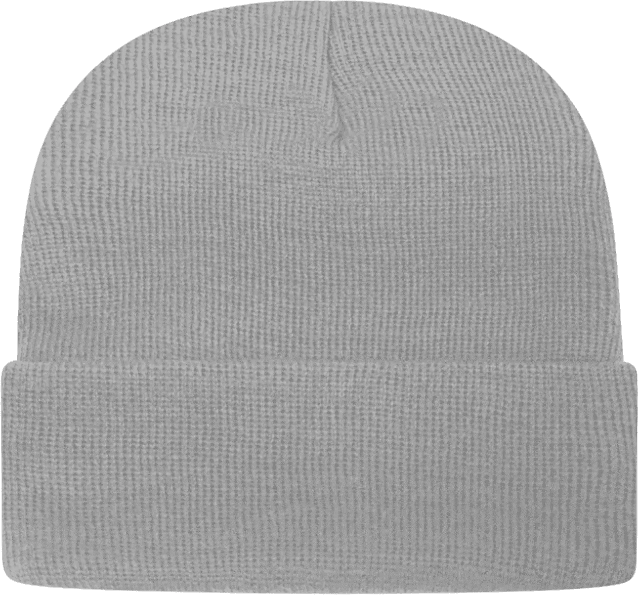 Cap America Tkn24 Usa Made Knit with Cuff Beanie - Silver