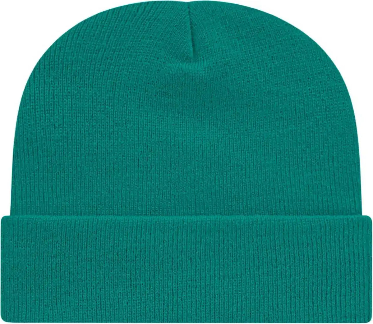 Cap America Tkn24 Usa Made Knit with Cuff Beanie Teal / one Size Fits Most