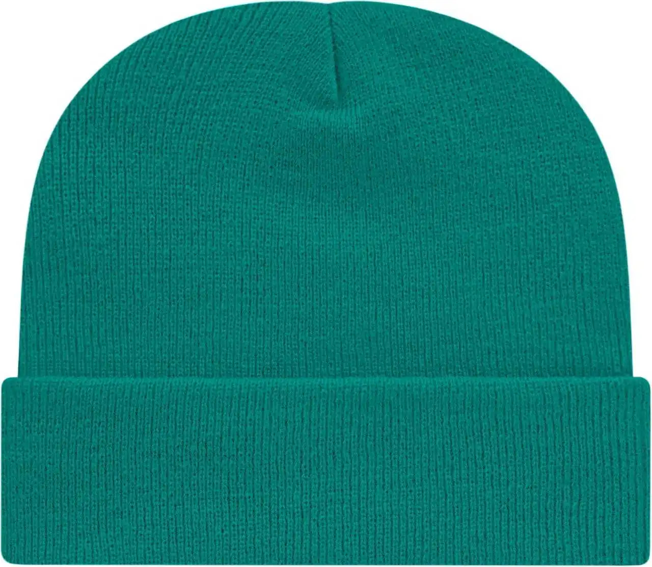 Cap America Tkn24 Usa Made Knit with Cuff Beanie Teal / one Size Fits Most