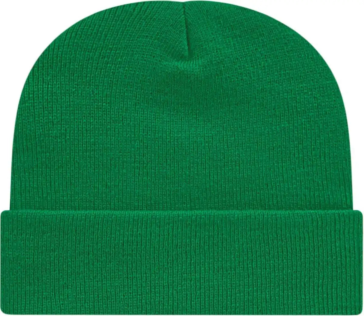 Cap America Tkn24 Usa Made Knit with Cuff Beanie True Kelly Green / one Size Fits Most