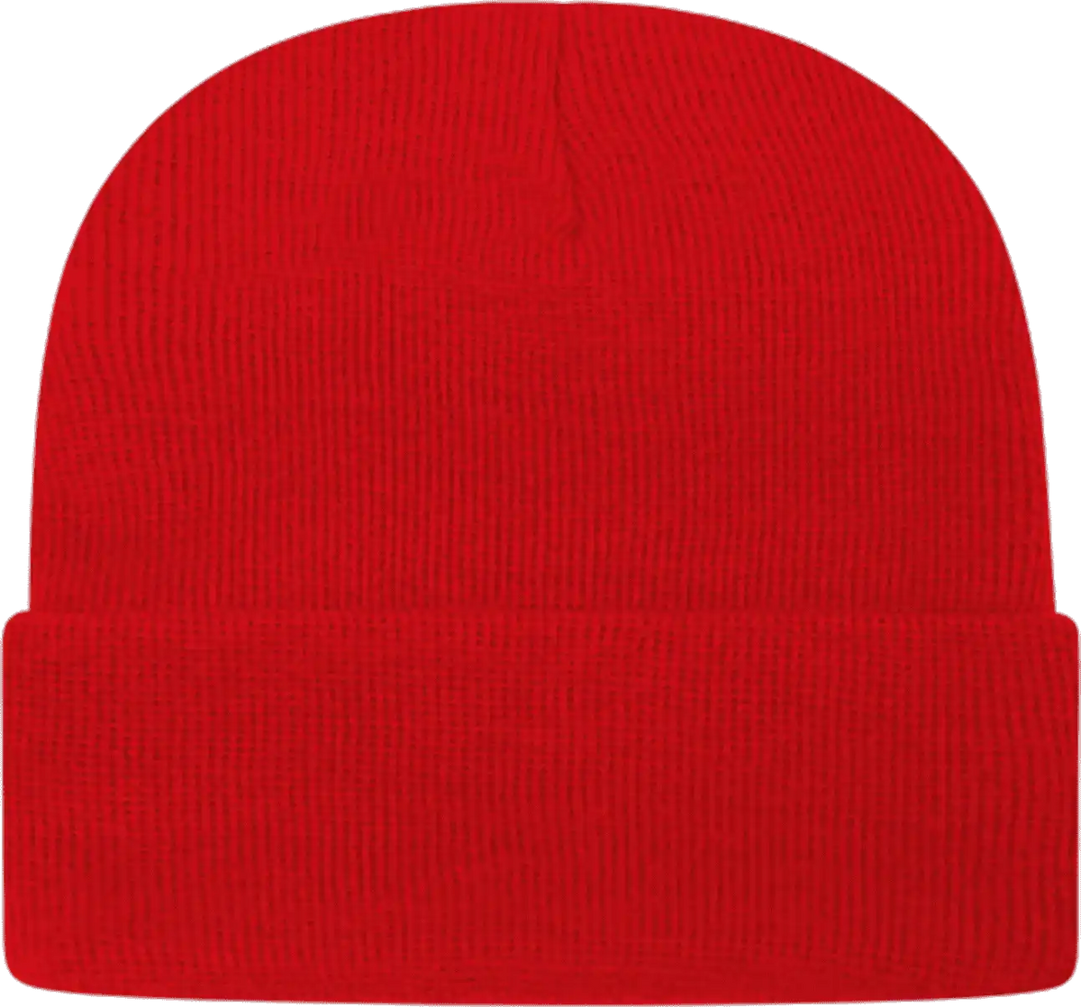 Cap America Tkn24 Usa Made Knit with Cuff Beanie True Red / one Size Fits Most
