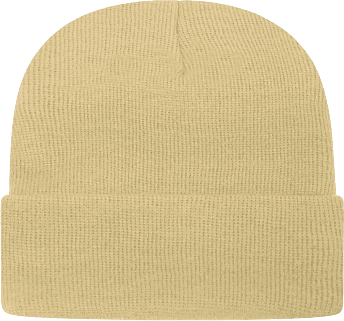 Cap America Tkn24 Usa Made Knit with Cuff Beanie - Vegas Gold