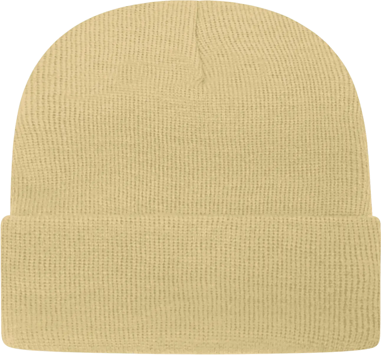 Cap America Tkn24 Usa Made Knit with Cuff Beanie - Vegas Gold