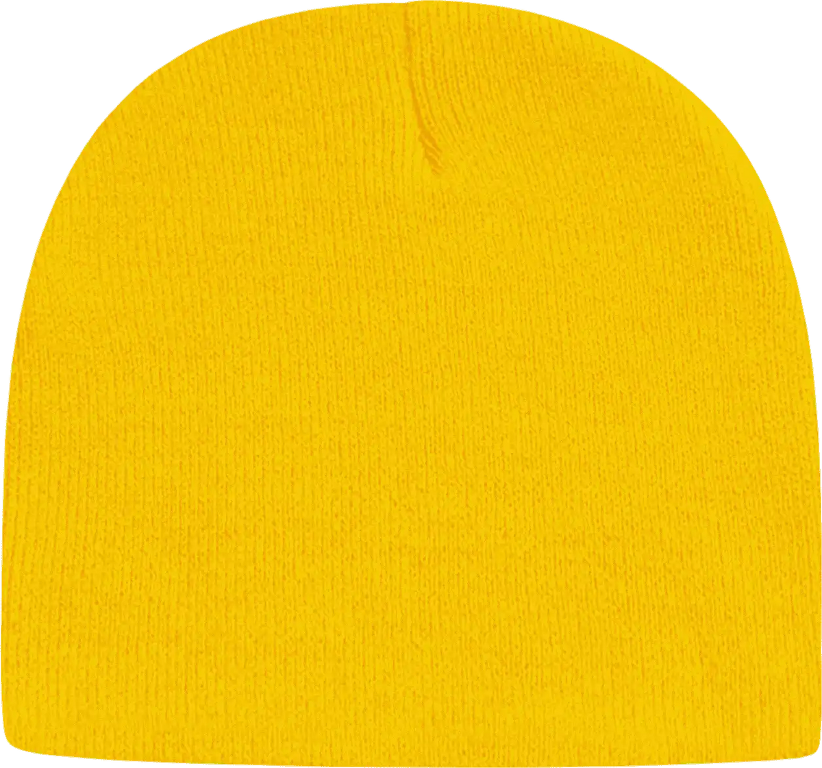 Cap America Tkn28 Usa Made Knit Beani - Arctic Yellow - one Size Fits Most