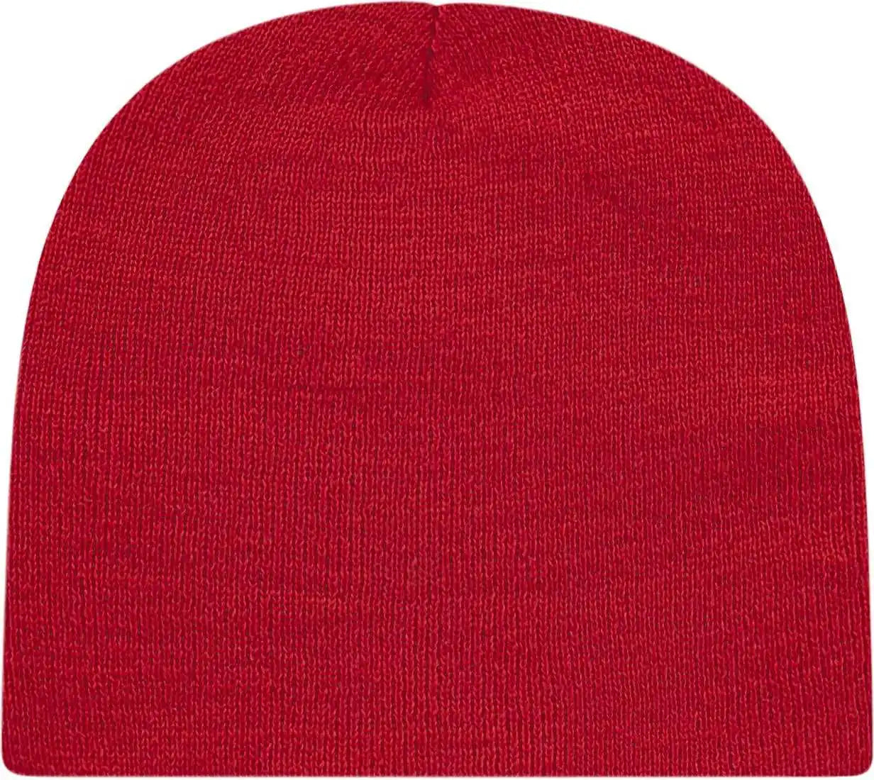 Cap America Tkn28 Usa Made Knit Beani - Cardinal - one Size Fits Most