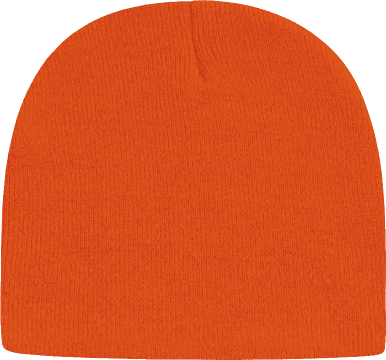 Cap America Tkn28 Usa Made Knit Beani Deep Orange / one Size Fits Most