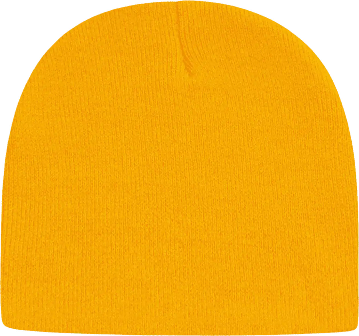 Cap America Tkn28 Usa Made Knit Beani - Gold - one Size Fits Most