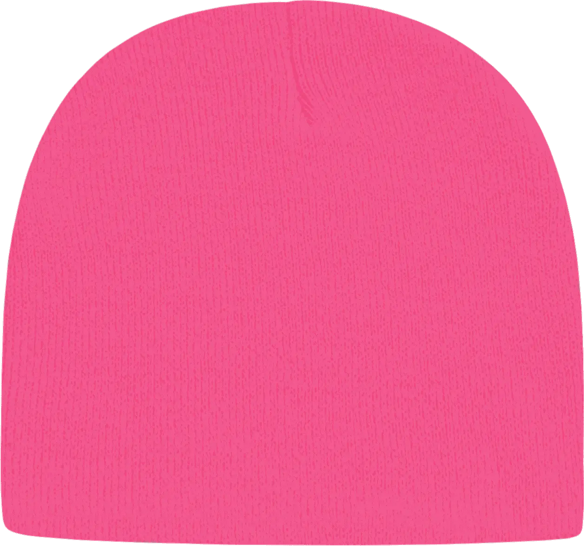 Cap America Tkn28 Usa Made Knit Beani - Neon Pink