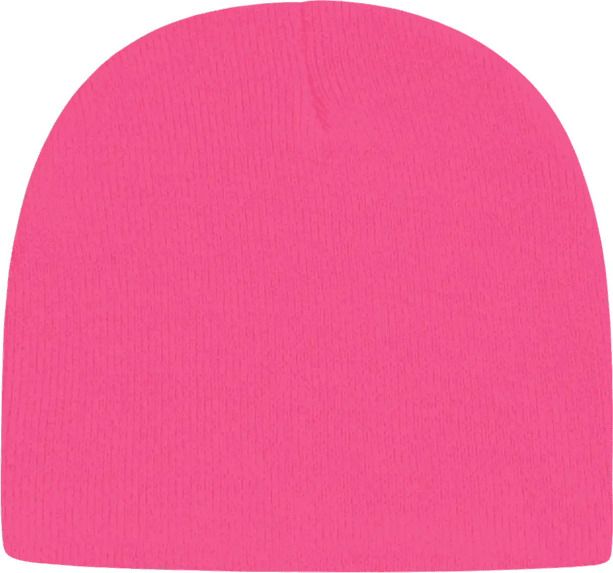 Cap America Tkn28 Usa Made Knit Beani Neon Pink / one Size Fits Most