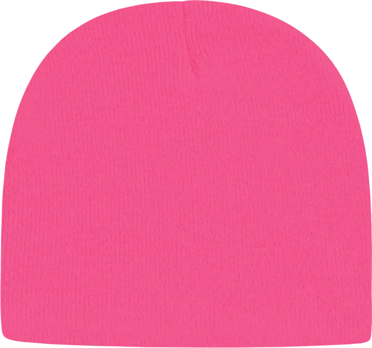 Cap America Tkn28 Usa Made Knit Beani Neon Pink / one Size Fits Most