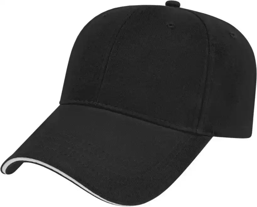 Cap America X200 x Tra Value Structured Sandwich Black White / one Size Fits Most