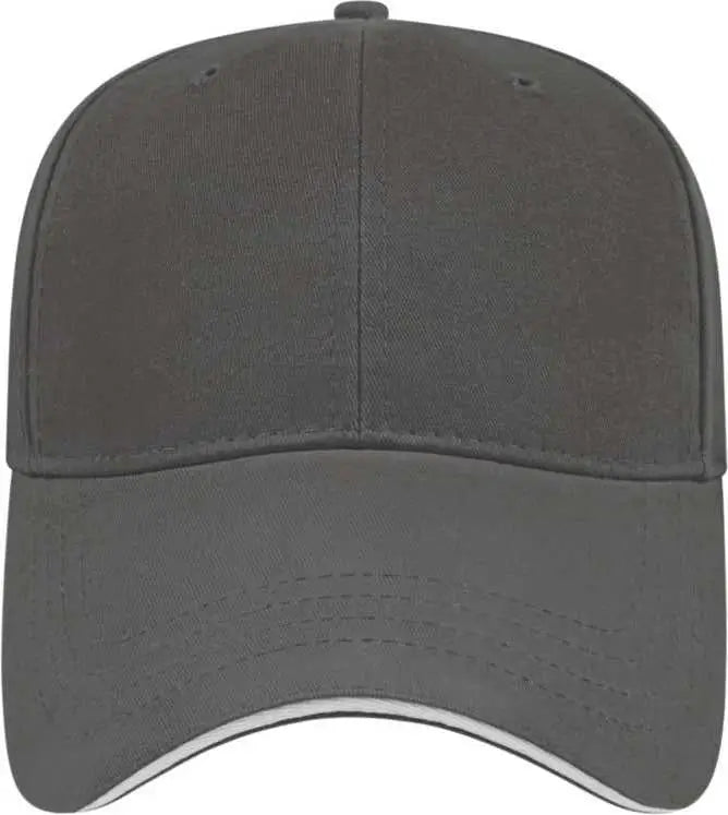 Cap America X200 x Tra Value Structured Sandwich - Charcoal White - Dark Gray / one Size Fits Most