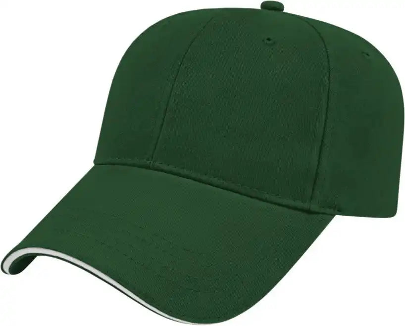 Cap America X200 x Tra Value Structured Sandwich - Dark Green White - Forest / one Size Fits Most