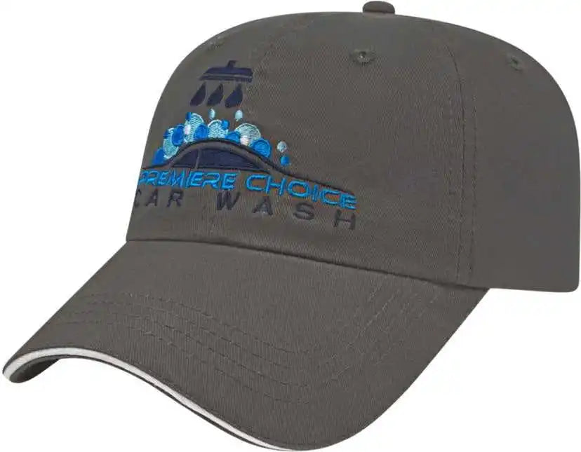 Cap America X201 x Tra Value Unstructured Sandwich Charcoal White Dark Gray / one Size Fits Most