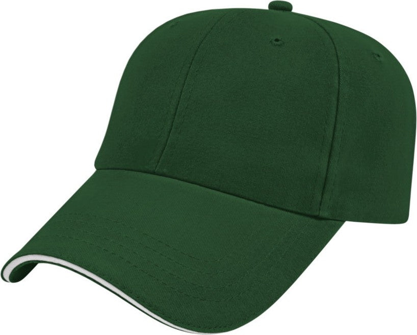 Cap America X201 x Tra Value Unstructured Sandwich - Dark Green White - Forest / one Size Fits Most