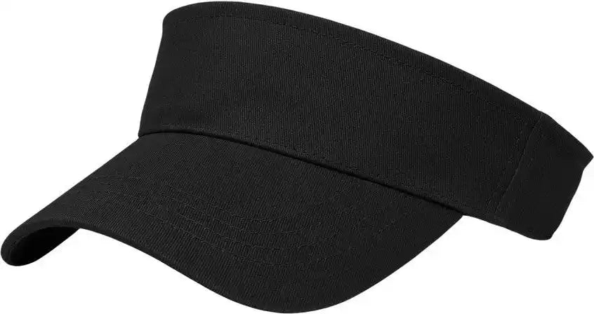 Cap America X400 x Tra Value Tennis Visor - Black - one Size Fits Most