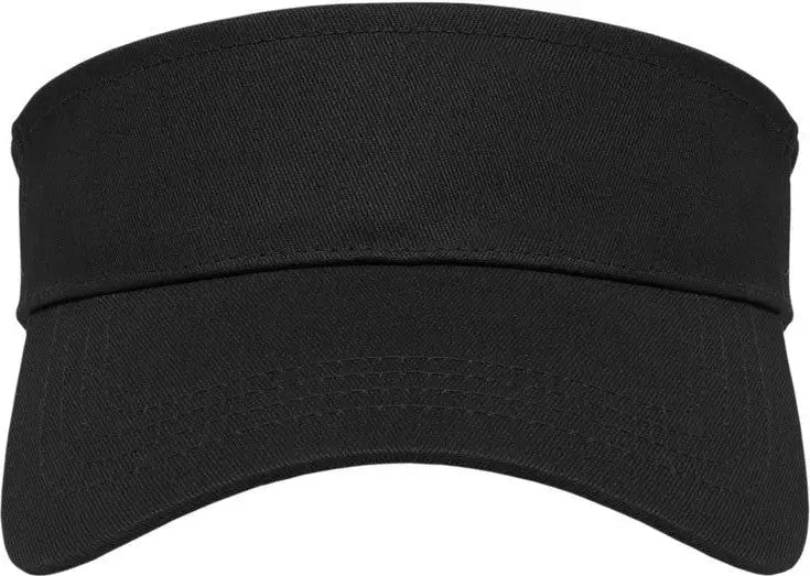 Cap America X400 x Tra Value Tennis Visor - Black - one Size Fits Most