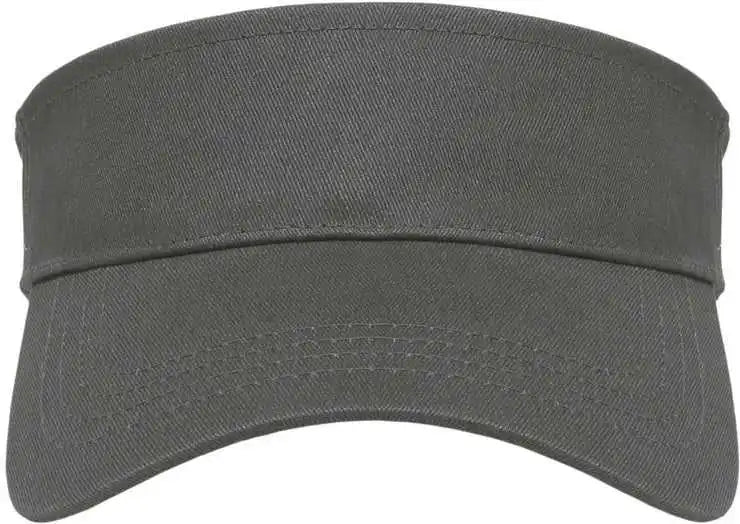 Cap America X400 x Tra Value Tennis Visor - Charcoal - one Size Fits Most