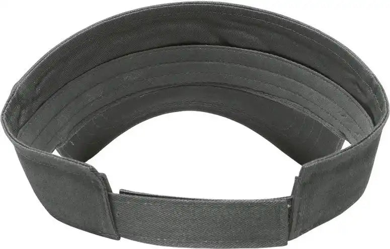 Cap America X400 x Tra Value Tennis Visor - Charcoal - one Size Fits Most