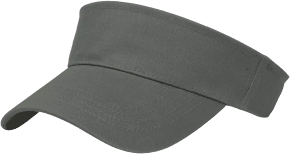 Cap America X400 x Tra Value Tennis Visor - Charcoal - one Size Fits Most