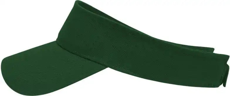 Cap America X400 x Tra Value Tennis Visor Dark Green Forest / one Size Fits Most