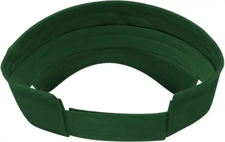 Cap America X400 x Tra Value Tennis Visor Dark Green Forest / one Size Fits Most