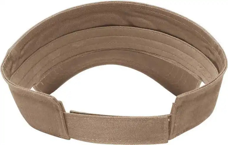 Cap America X400 x Tra Value Tennis Visor Khaki / one Size Fits Most