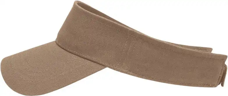 Cap America X400 x Tra Value Tennis Visor Khaki / one Size Fits Most