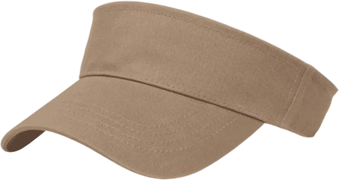 Cap America X400 x Tra Value Tennis Visor - Khaki - one Size Fits Most