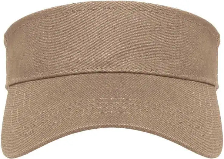 Cap America X400 x Tra Value Tennis Visor Khaki / one Size Fits Most