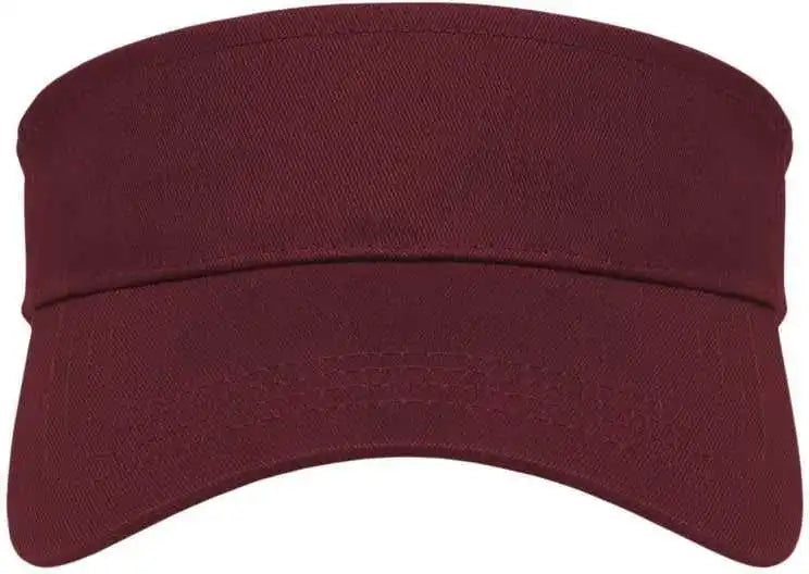 Cap America X400 x Tra Value Tennis Visor - Maroon - one Size Fits Most