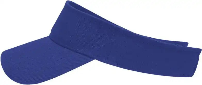 Cap America X400 x Tra Value Tennis Visor - Royal - one Size Fits Most