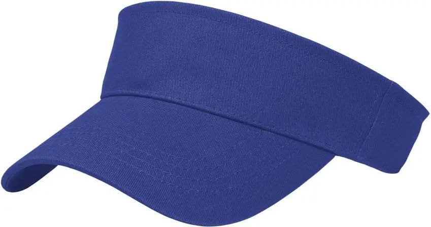 Cap America X400 x Tra Value Tennis Visor - Royal - one Size Fits Most
