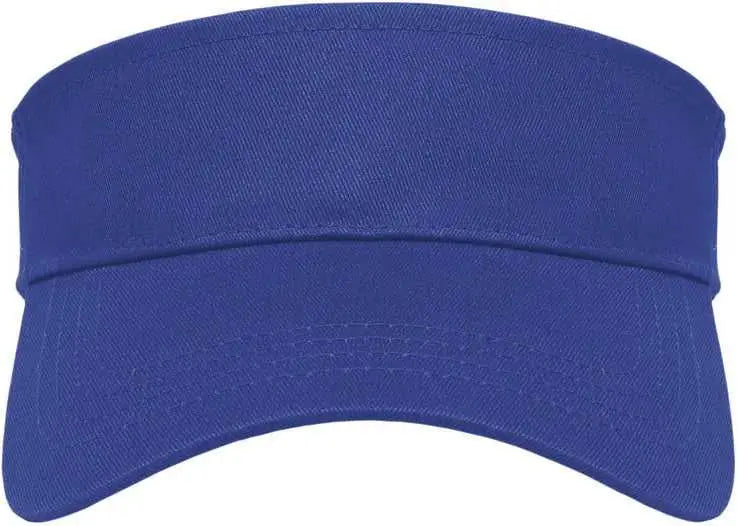 Cap America X400 x Tra Value Tennis Visor - Royal - one Size Fits Most