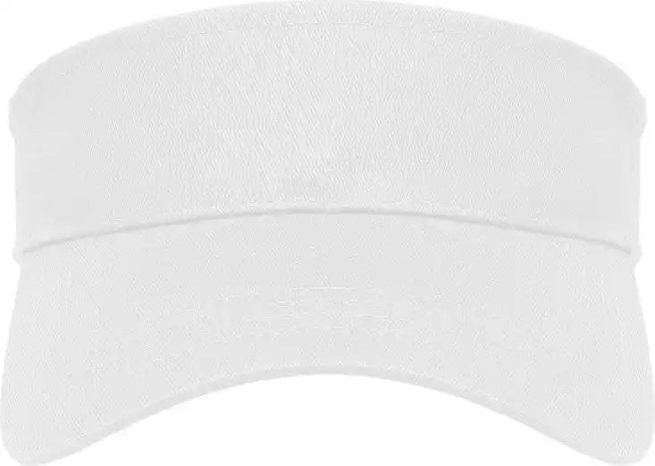 Cap America X400 x Tra Value Tennis Visor - White - one Size Fits Most