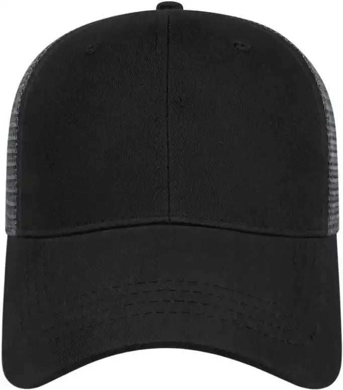 Cap America X500 x Tra Value Mesh Back Black Charcoal Dark Gray / one Size Fits Most